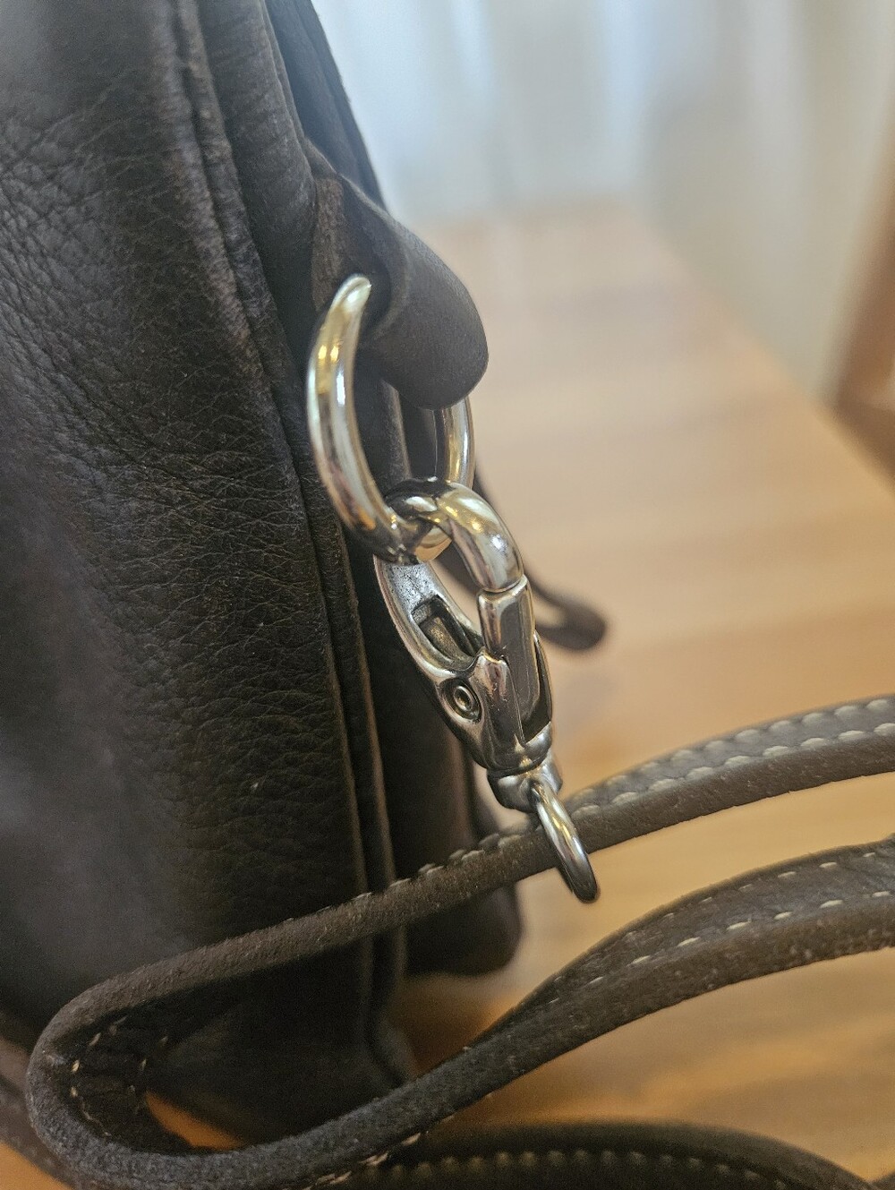 Roots Twinsie Bag 2.0 Cloud Crossbody Brown Leather - Picture 4 of 13